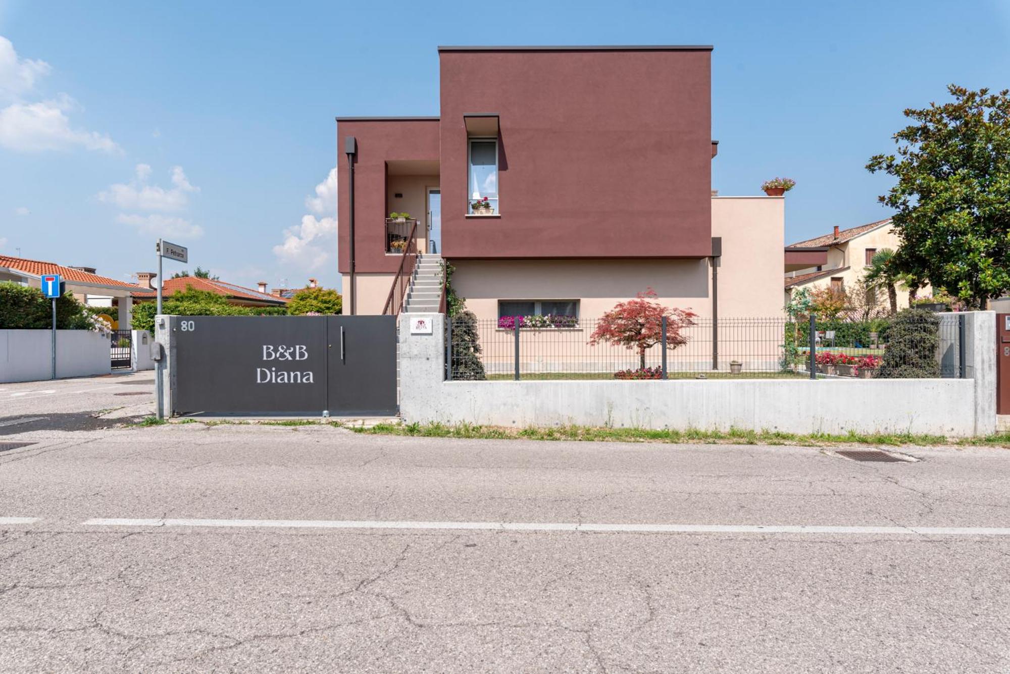 B&B Diana Pordenone Eksteriør billede